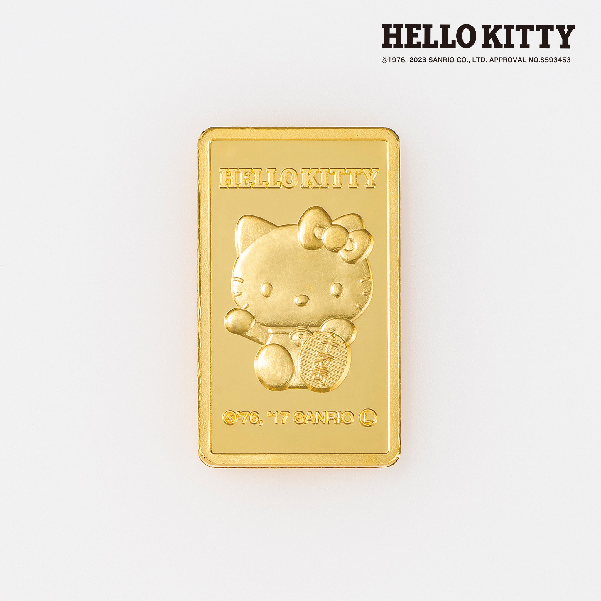 K24金製品(純金/HELLO KITTY/インゴット/5g)《23C60106》 | 京セラ ...