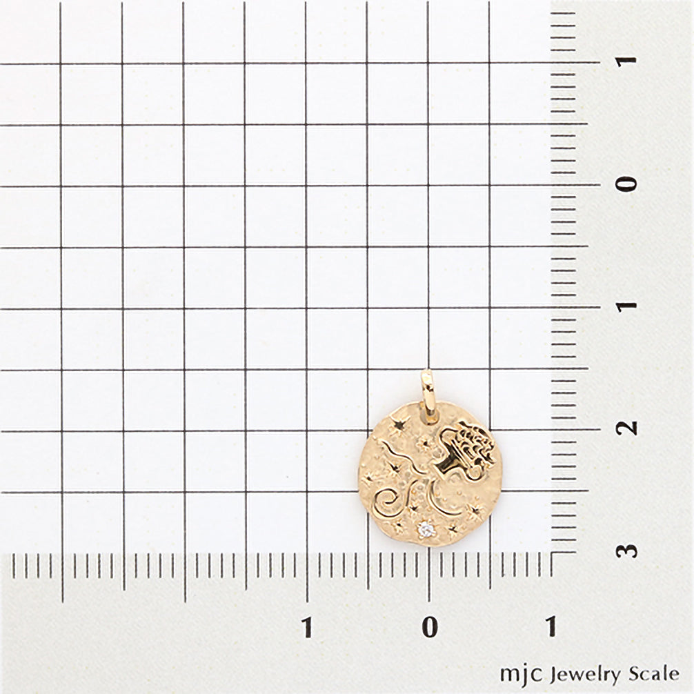 重さ約55gk18 ブルー瑪瑙カメオ　星座の図　ペンダントトップ