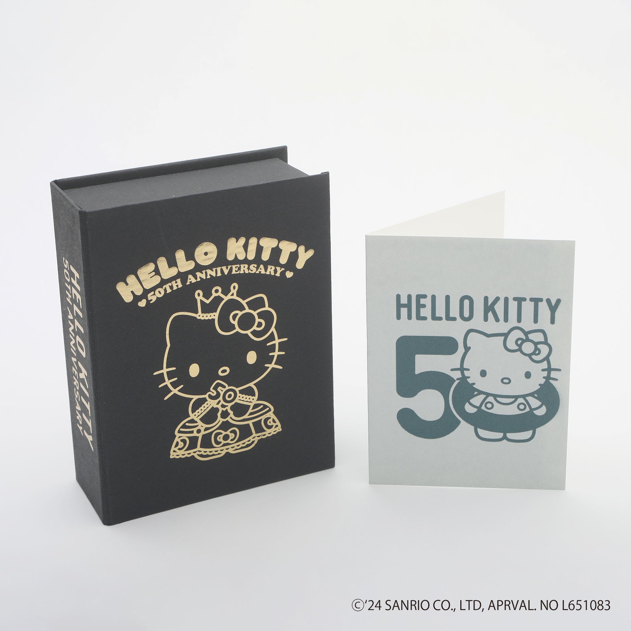 K24金製品(純金/HELLO KITTY/ハローキティ/50周年記念/メダル/5g)《24C50104》