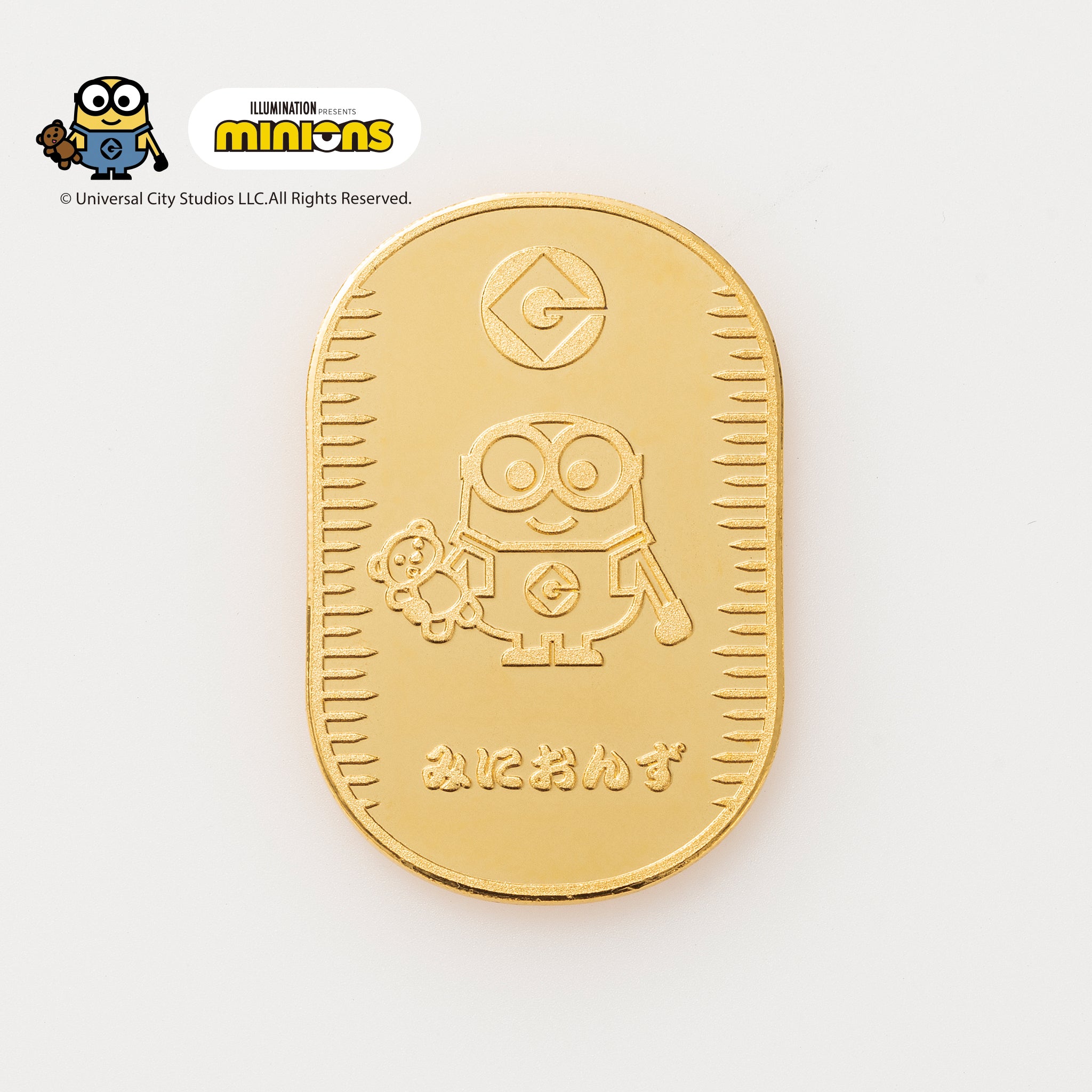 K24小判(純金/10g/minions/ミニオンズ/Bob&Tim/造幣局品位刻印付)《24C50109》