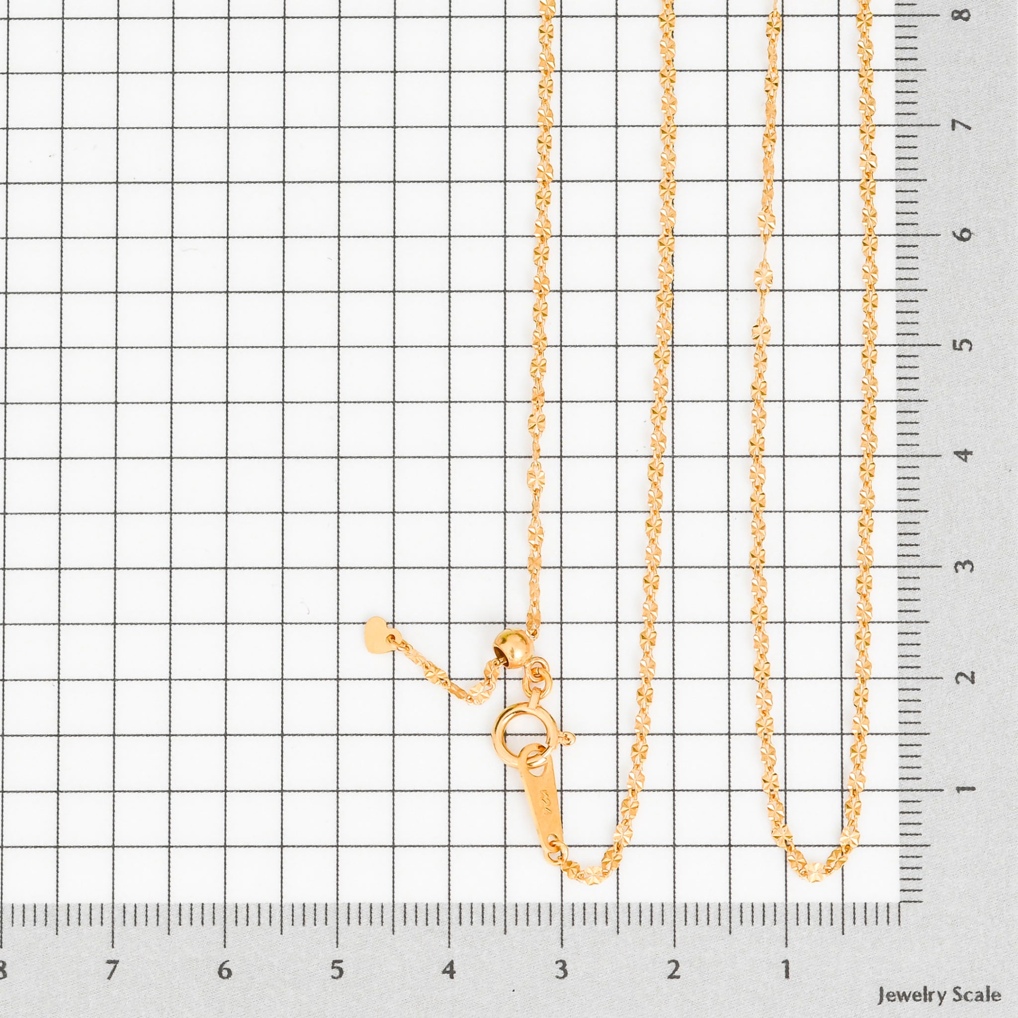 K24ネックレス(純金/ロング/60cm)《24V04008》