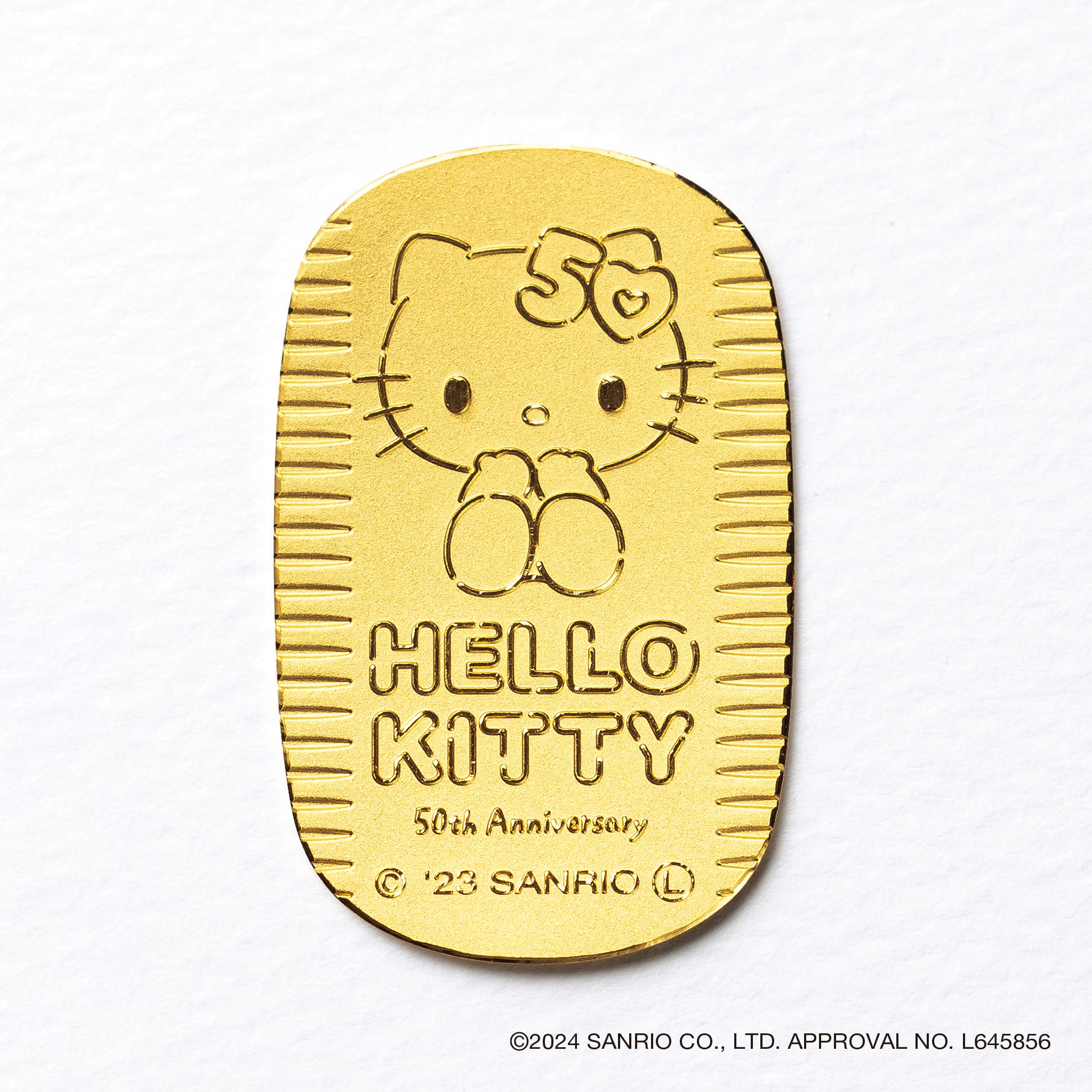 K24小判(純金/10g/HELLO KITTY/ハローキティ/造幣局品位刻印付)《24V04802》