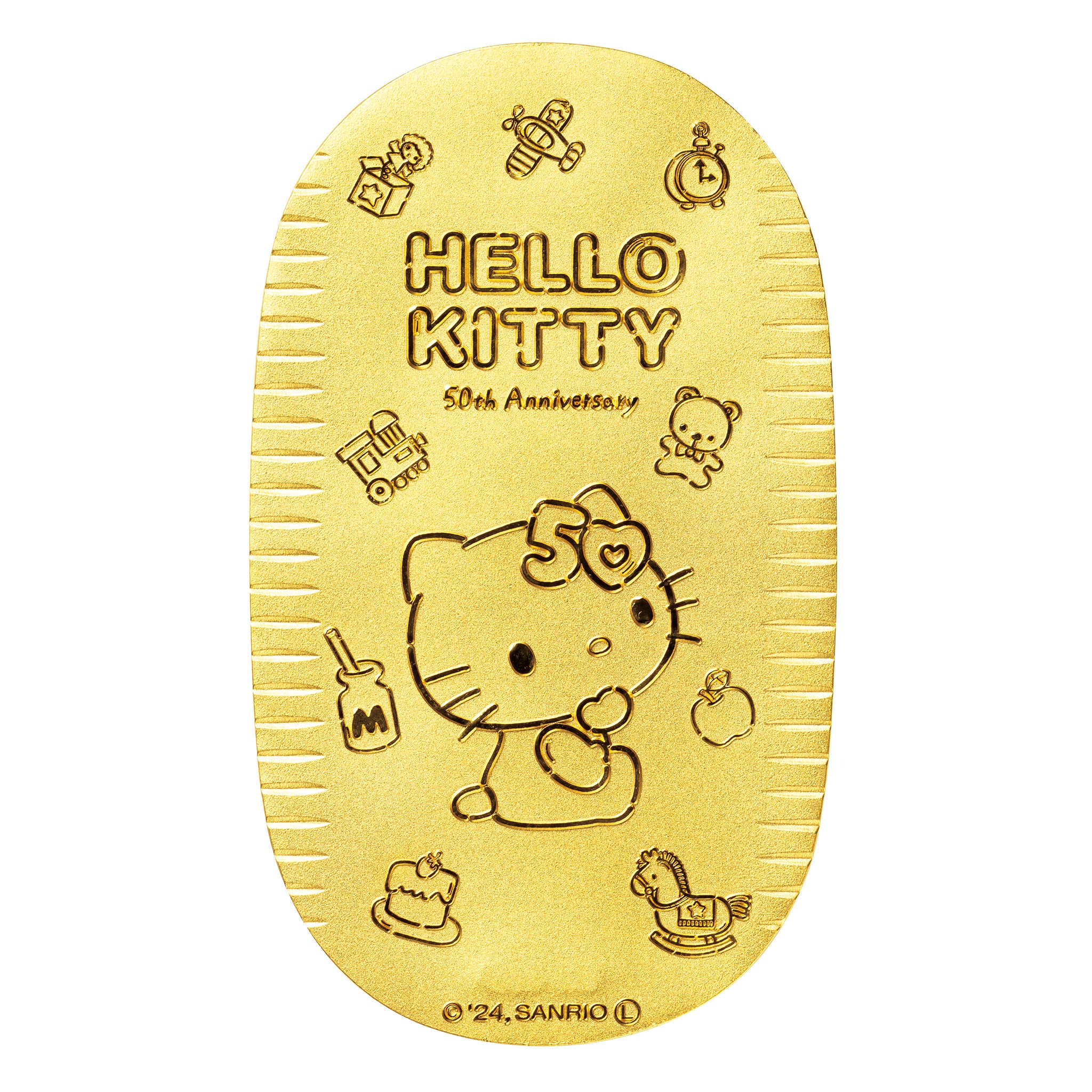 K24小判(純金/50g/HELLOKITTY/ハローキティ)《24V04803》