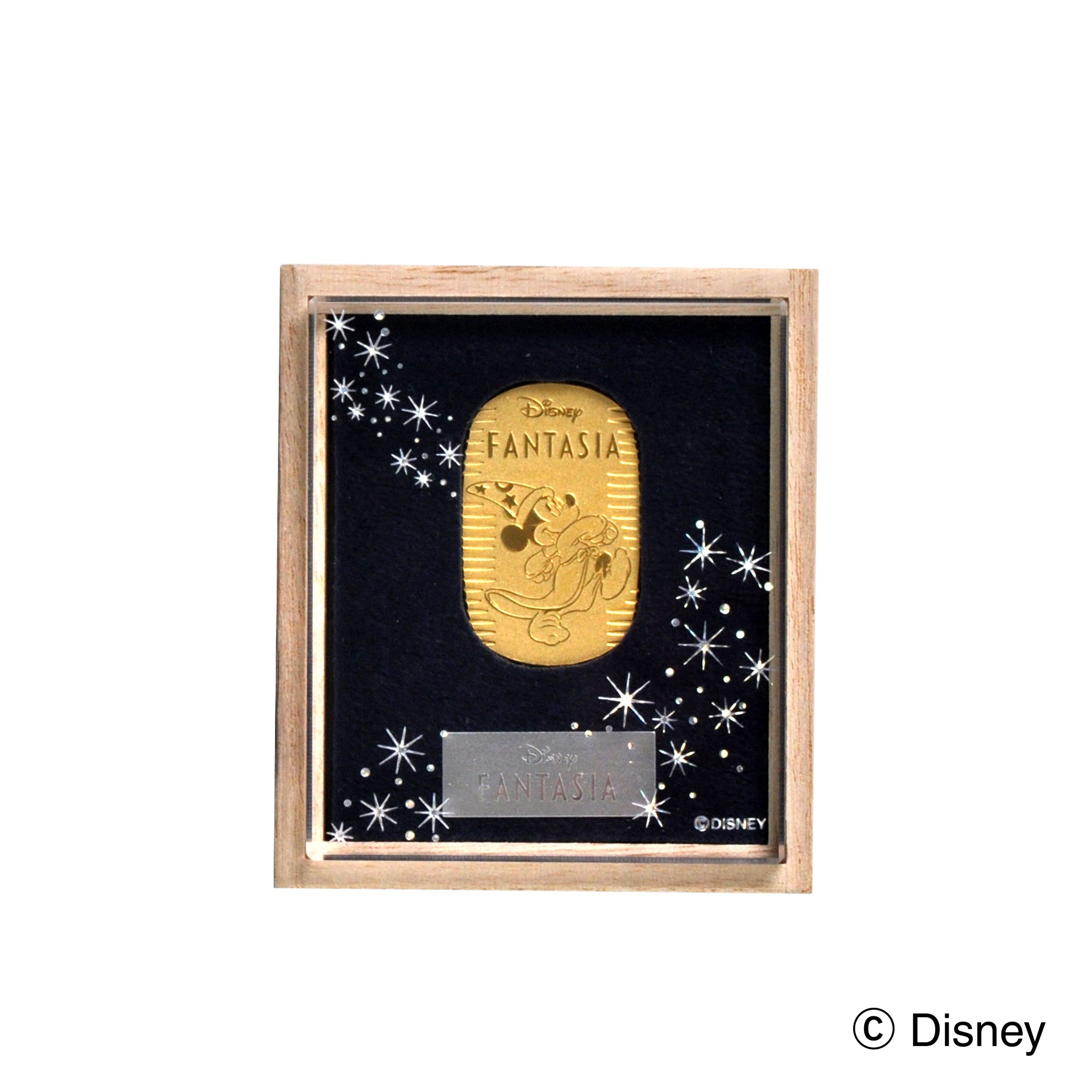 K24金製品(純金/10g/Disney/FANTASIA/ミッキーマウス/造幣局品位刻印付)《25A04101》