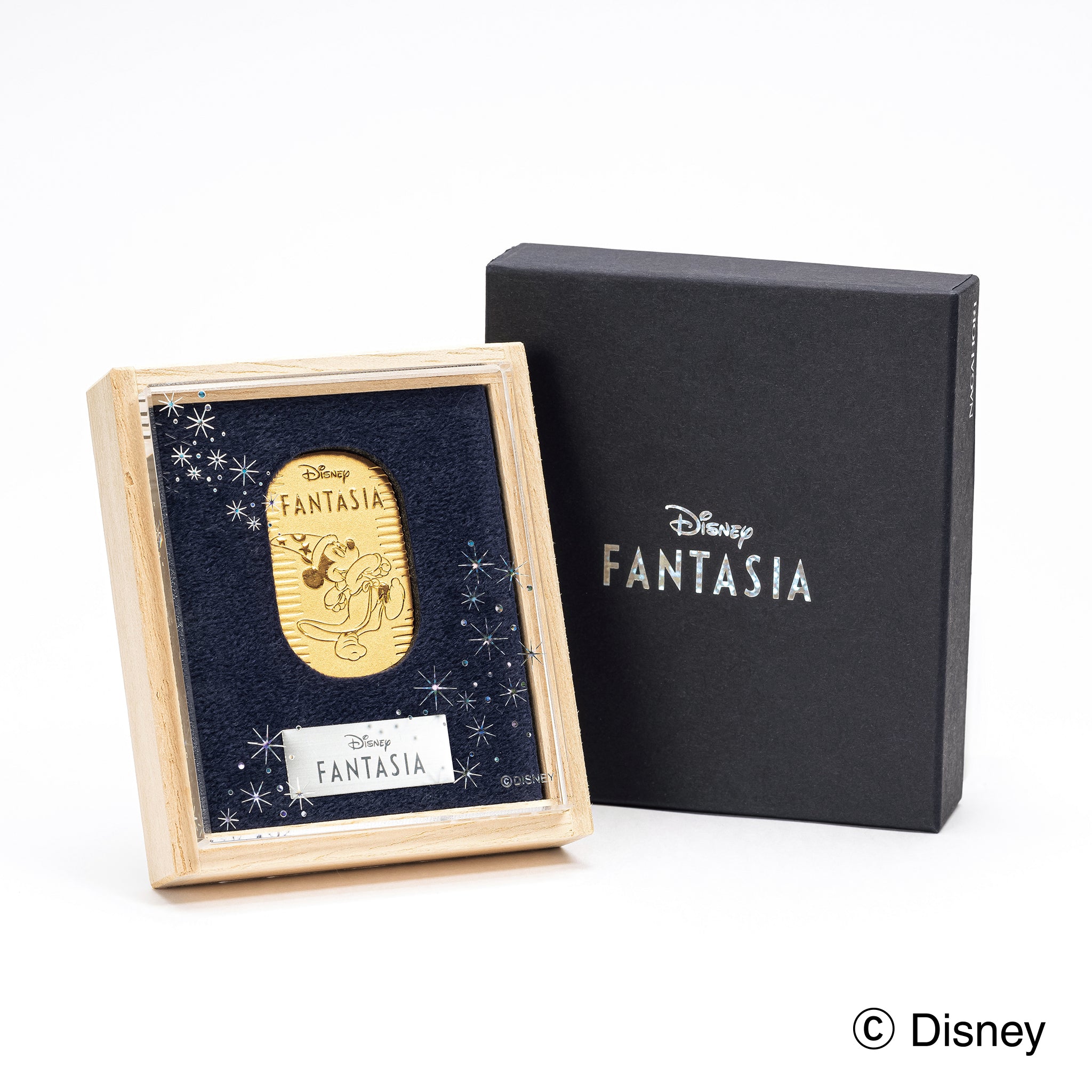 K24金製品(純金/10g/Disney/FANTASIA/ミッキーマウス/造幣局品位刻印付)《25A04101》