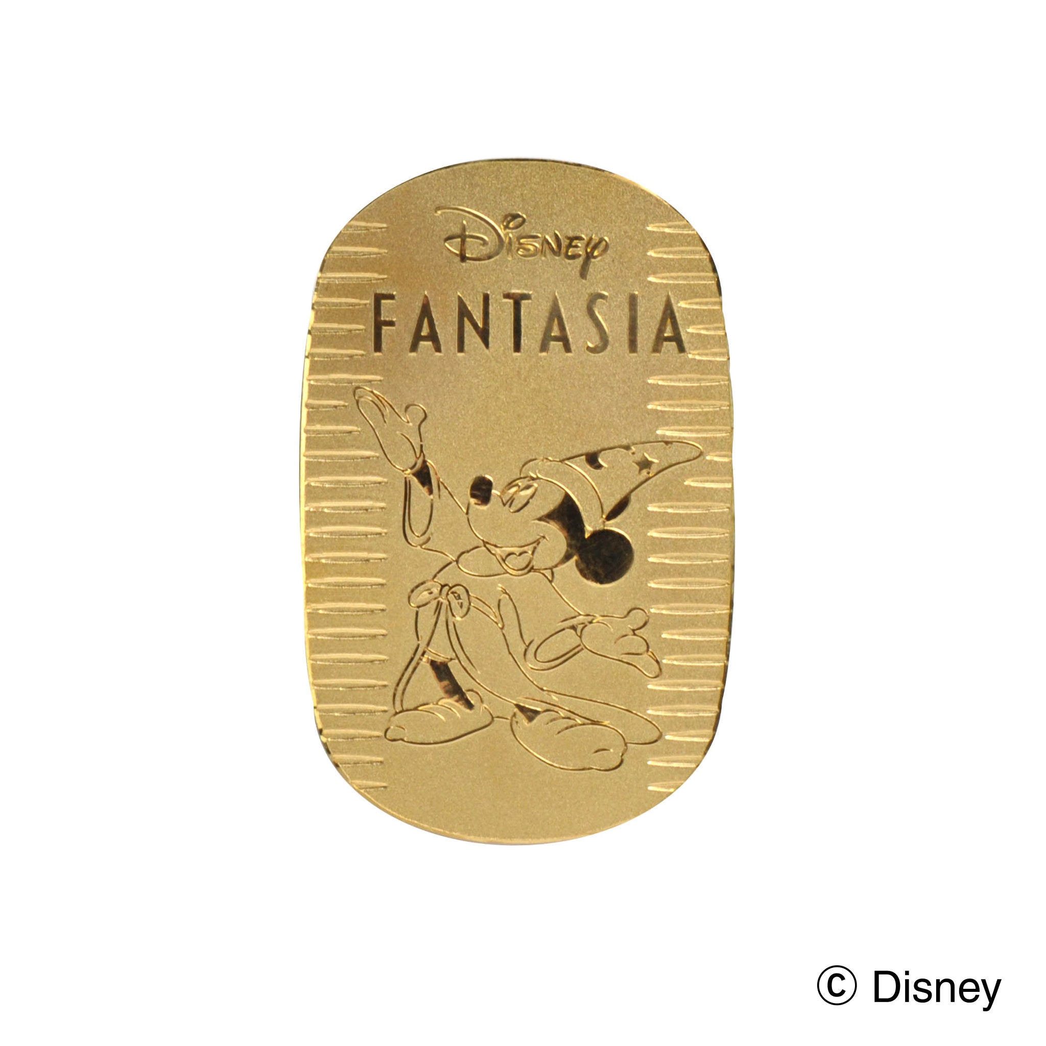 K24金製品(純金/20g/Disney/FANTASIA/ミッキーマウス/造幣局品位刻印付)《25A04102》