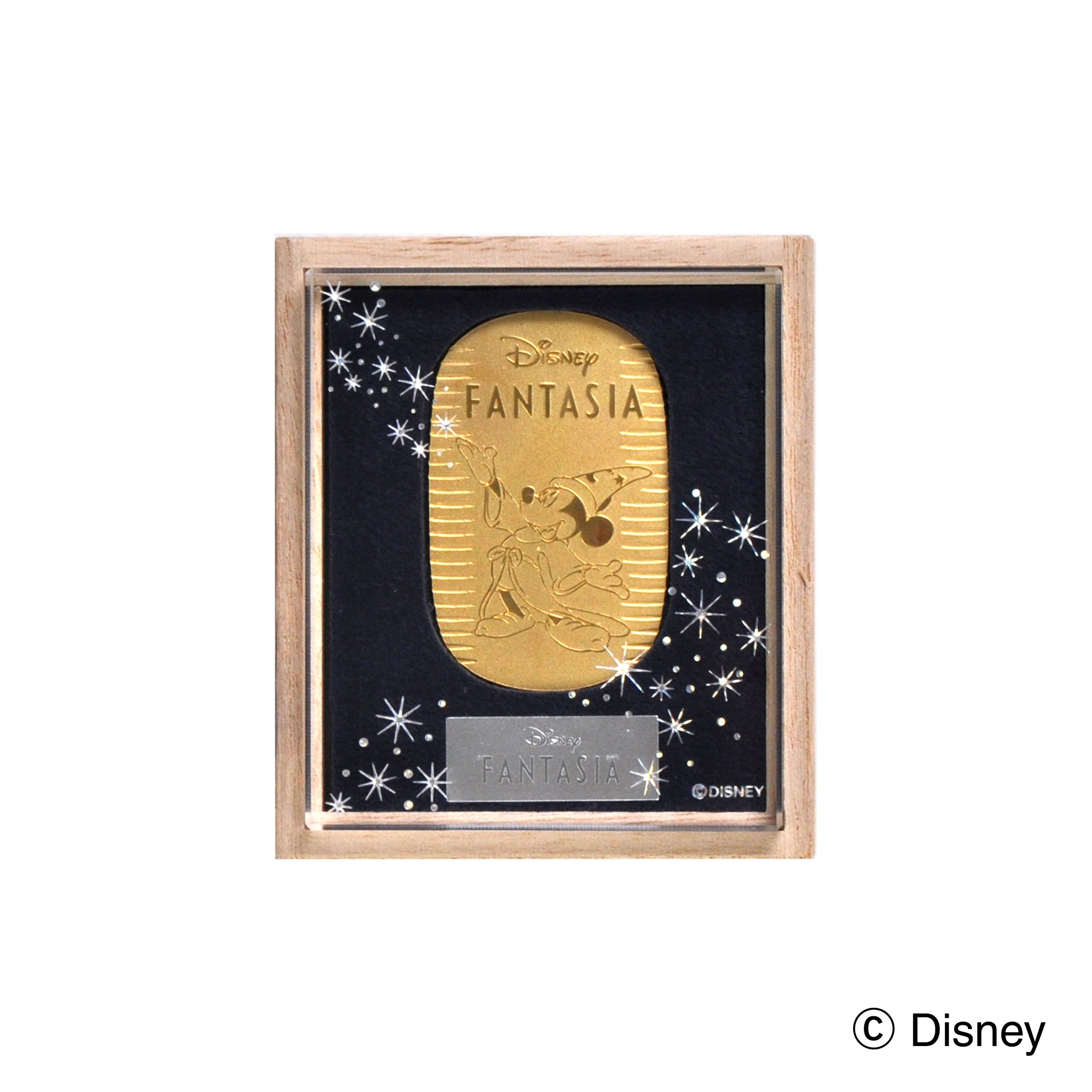 K24金製品(純金/20g/Disney/FANTASIA/ミッキーマウス/造幣局品位刻印付)《25A04102》