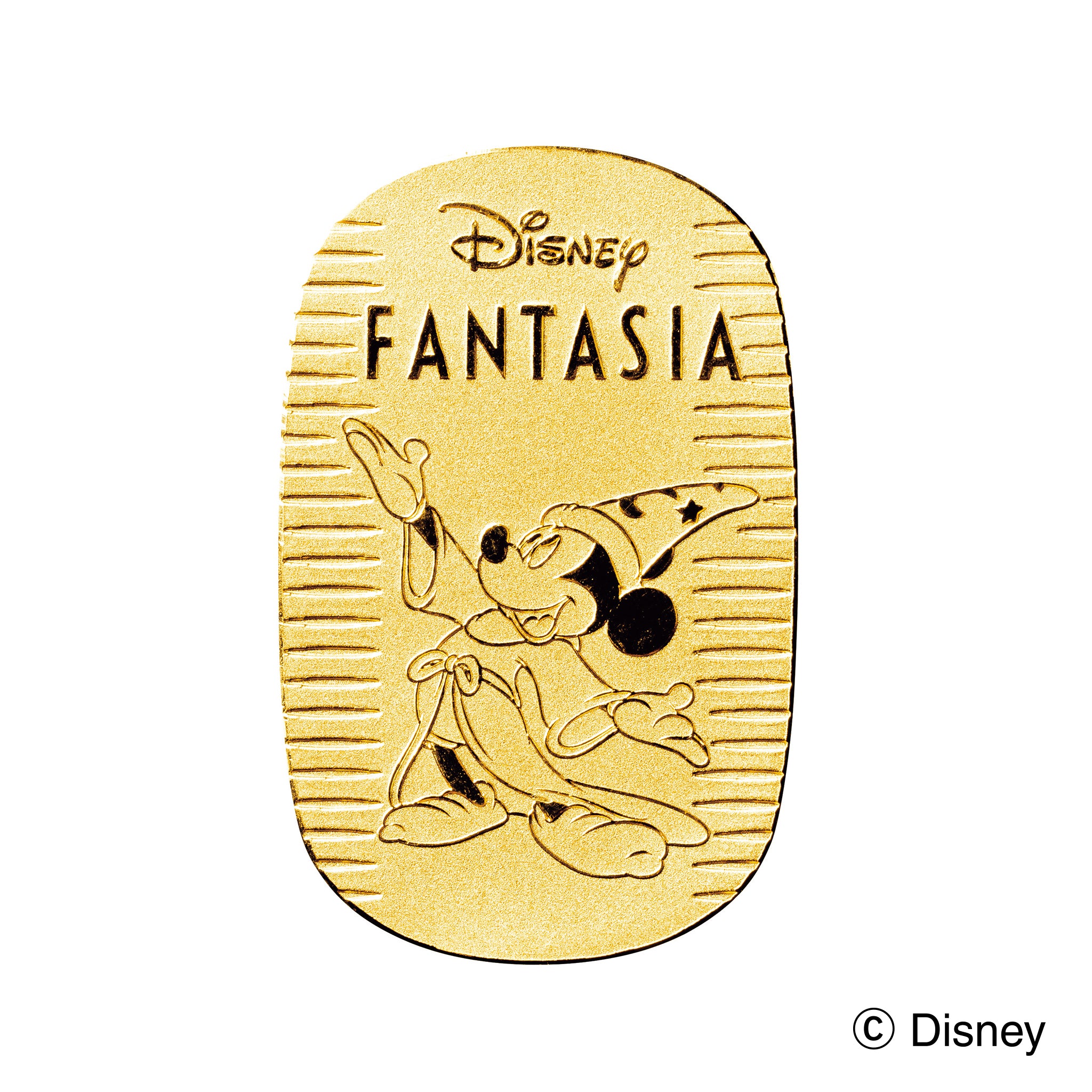 K24金製品(純金/20g/Disney/FANTASIA/ミッキーマウス/造幣局品位刻印付)《25A04102》