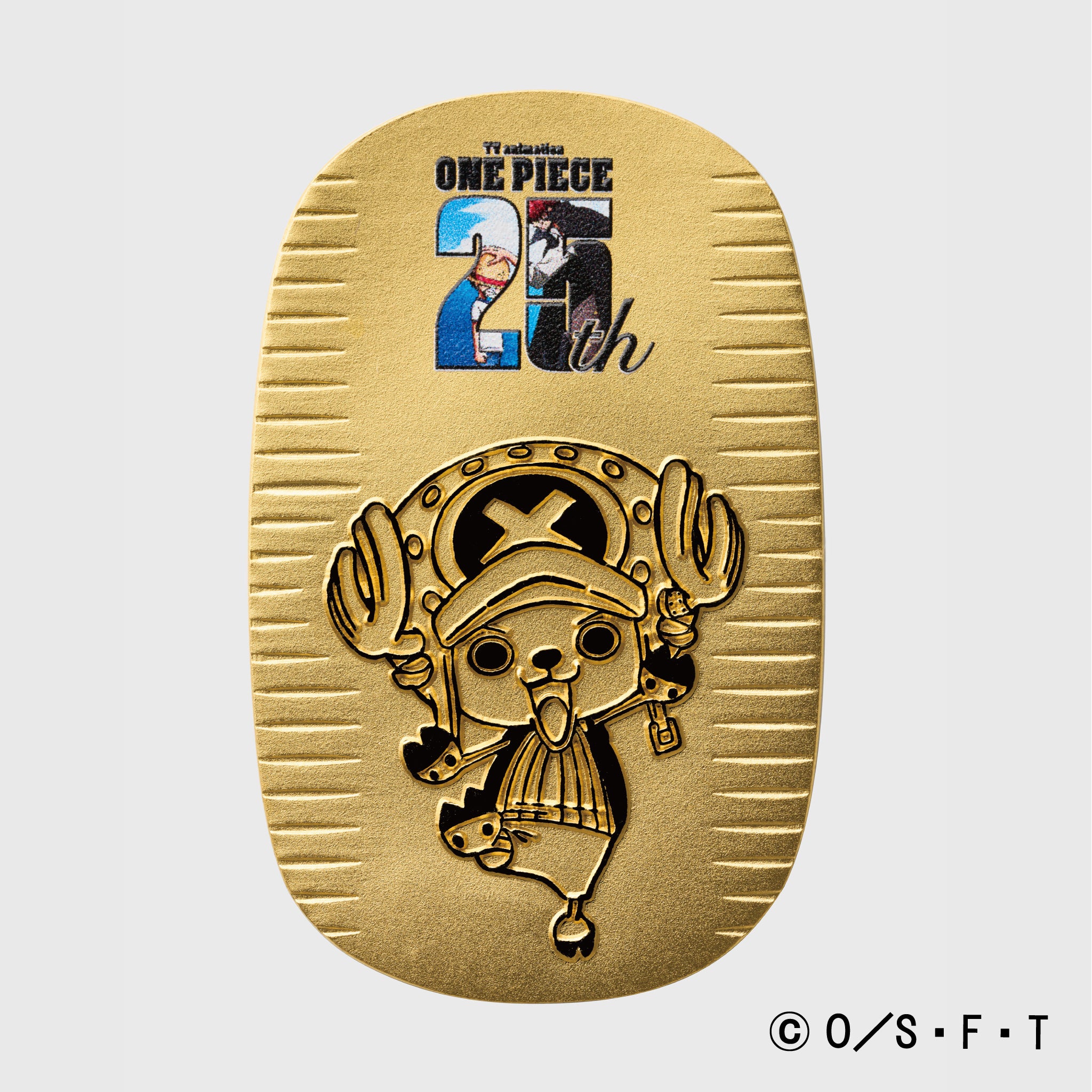 K24小判(純金/10g/ONE PIECE/チョッパー/造幣局品位刻印付)《24T20103》