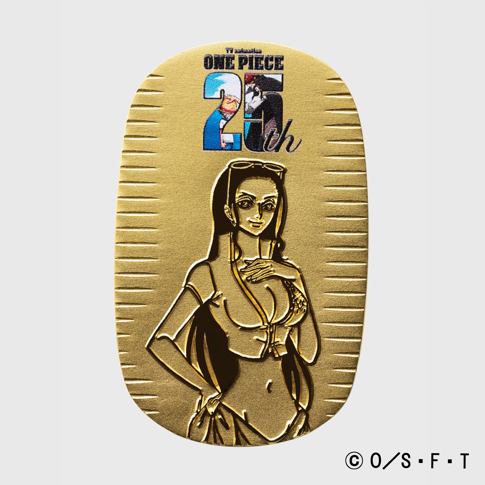 K24小判(純金/10g/ONE PIECE/ロビン/造幣局品位刻印付)《24T20107》